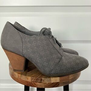 Dr. Scholl’s Credit Oxford Lace Up Booties Women’s 8 Gray 2026-3a8